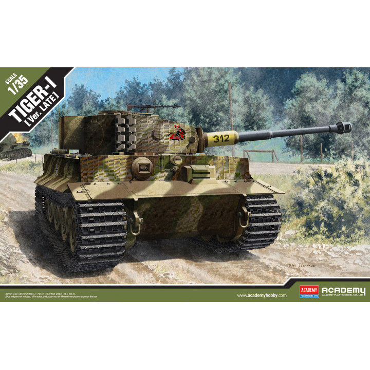 ACADEMY 1/35 GERMAN TIGER-I VER. LATE (13314)