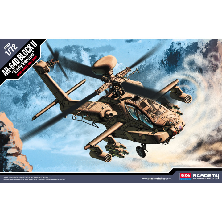 ACADEMY 1/72 AH-64D BLOCK II EARLY VERSION (12514)