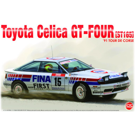 NUNU 1/24 TOYOTA CELICA GT-FOUR (ST165)  "91 TOUR DE CORSE (24015)