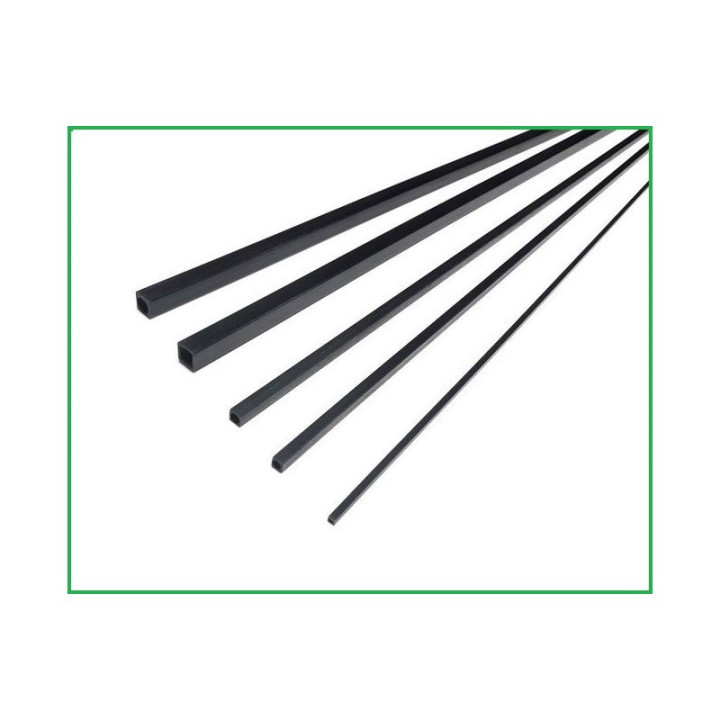 HM COAL PIPE 4/4*330 mm (208) square / 3 mm square hole