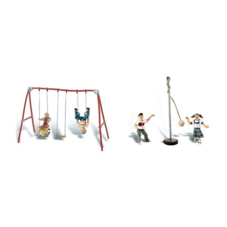 WOODLAND A1943 H0 FIGURKI - PLAC ZABAW