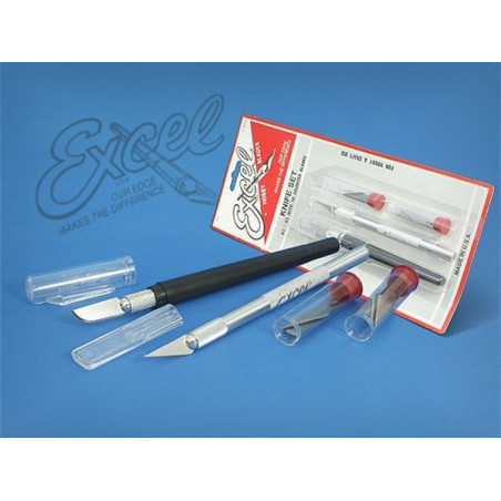 EXCEL KNIFE SET K1 / K3 + BLADES (EX19063)