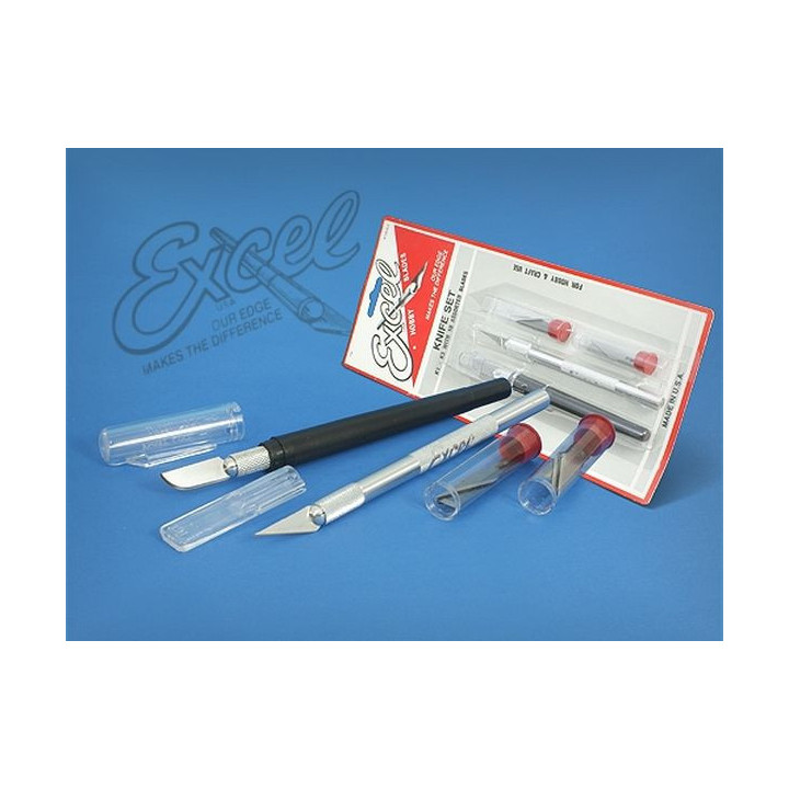 EXCEL KNIFE SET K1 / K3 + BLADES (EX19063)