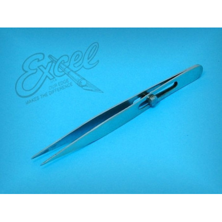 EXCEL LOCKING TWEEZERS 4 3/4 (EX30411)