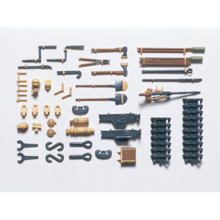 TAMIYA 1/35 GERMAN Pz. Kpfw. IV ON VEHICLE ACCESSORIES (35185)