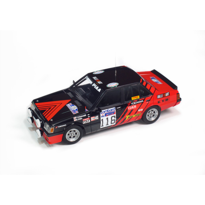 BEEMAX 1/24 MITSUBISHI LANCER TURBO 84 RAC (24022)