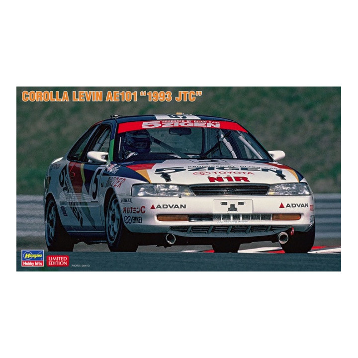 HASEGAWA 1/24 COROLLA LEVIN AE101 "1993  JTC" (20417)