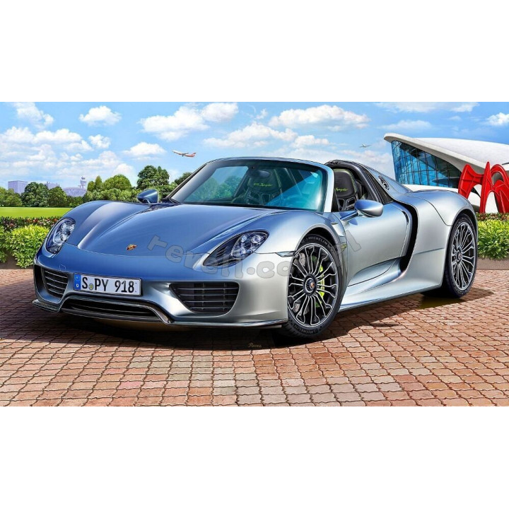 REVELL 1/24 PORSCHE 918 SPYDER MODEL SET 67026