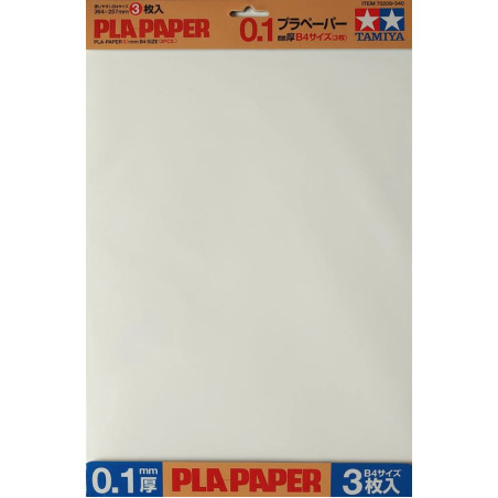 TAMIYA PLA-PAPER B4 0,1mm (70208)