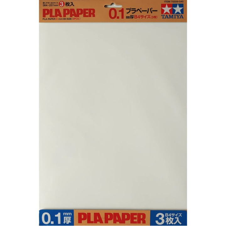 TAMIYA PLA-PAPER B4 0,1mm (70208)