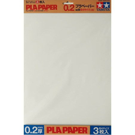 TAMIYA PLA-PAPER B4 0,2mm (70209)