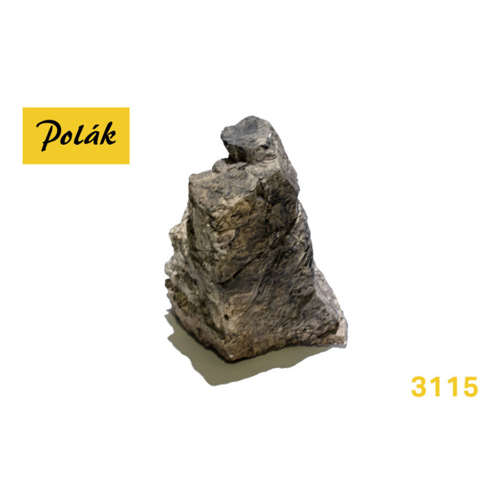 POLAK 3115 SKAŁA - ODLEW ODCIEŃ          szaro-brązowy / 70 x 70 x 100 mm