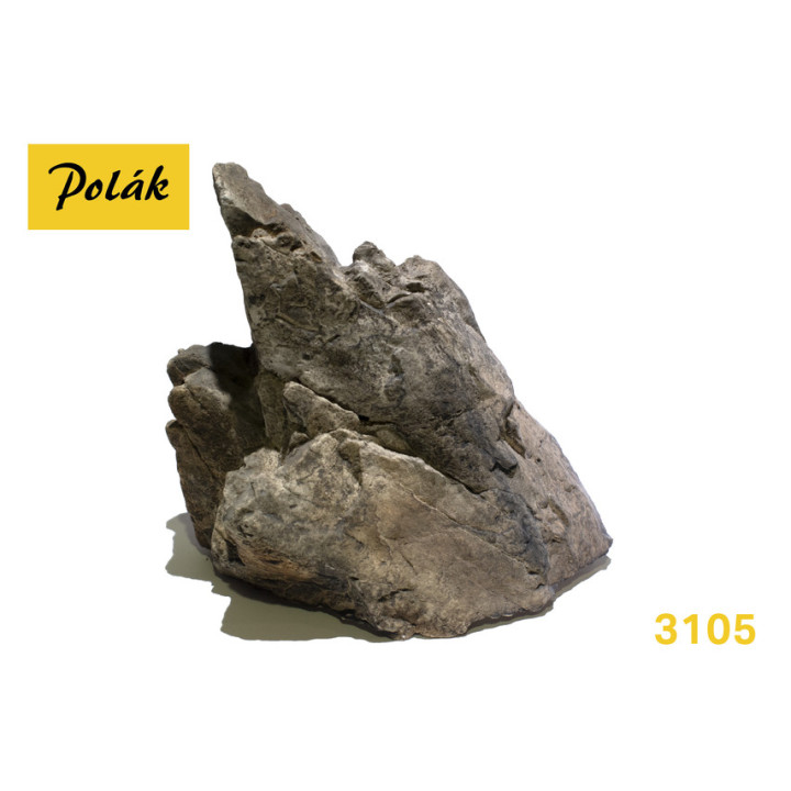 POLAK 3105 rock - grey brown casting / 85 x 105 x 105 mm