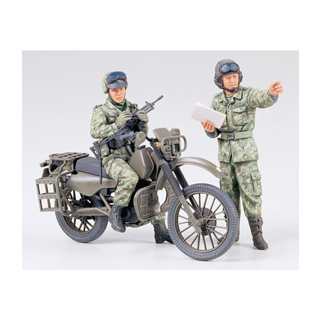 TAMIYA 1/35 JGSDF MOTORCYCLE RECON. SET  (35245)