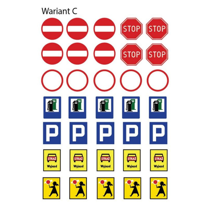 RS ROAD SIGNS HO / 1:87 variant C