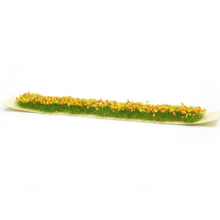 RS KWIATY WIELOKOLOROWE pasek (0310) H0  / 1:87