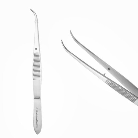 PINCETA 13 cm PERRY ( stal chirurgiczna  )