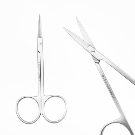 NOŻYCZKI 11 cm / proste CUTICLE ( stal   chirurgiczna )