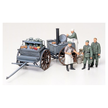 TAMIYA 1/35 GERMAN FIELD KITCHENSCENERY 35247