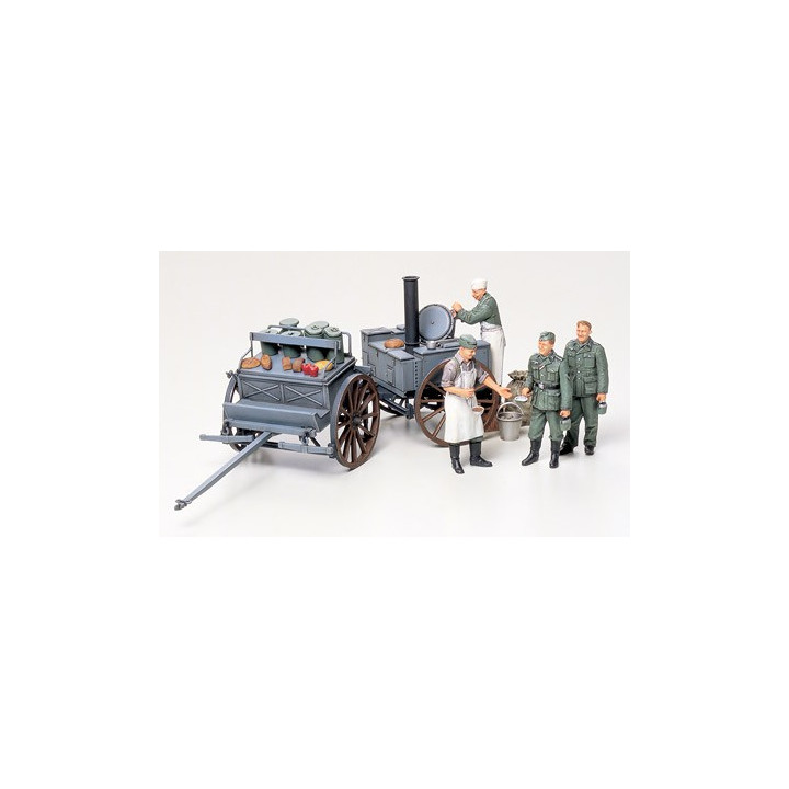 TAMIYA 1/35 GERMAN FIELD KITCHEN SCENERY (35247)
