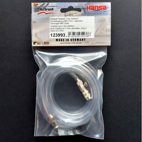 Hadice HARDER & STEENBECK (123993) 2,5 m / 5 mm - NĚMECKO