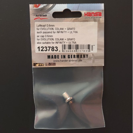 HARDER & STEENBECK 0,6 mm Kryt rozptylu a průzoru (123783) NĚMECKO