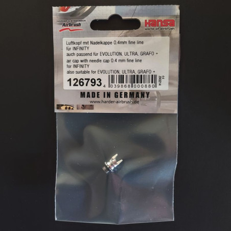 HARDER & STEENBECK 0.4 mm DISCHARGE AND GLYCLE COVER (126793) GERMANY