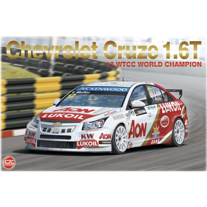 NUNU 1/24 CHEVROLET CRUZE 1.6T`13 WTCC   WORLD CHAMPION (24022)