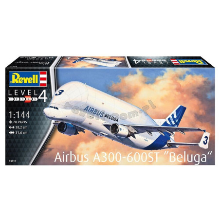 REVELL 1/144 AIRBUS A300-600ST "BELUGA"  (03817)