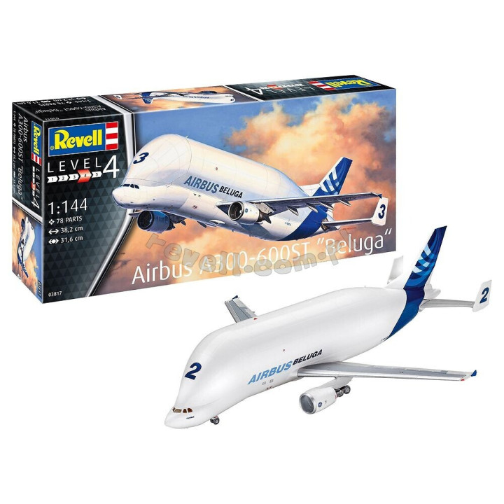 REVELL 1/144 AIRBUS A300-600ST "BELUGA" (03817)