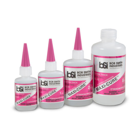 CYJAN GLUE.  14.2g Maxi-Cure™ CA thick BSI (BSI-111)