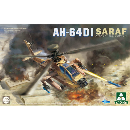 TAKOM 1/35 AH-64DI SARAF ATTACK          HELICOPTER (2605) dobra cena !