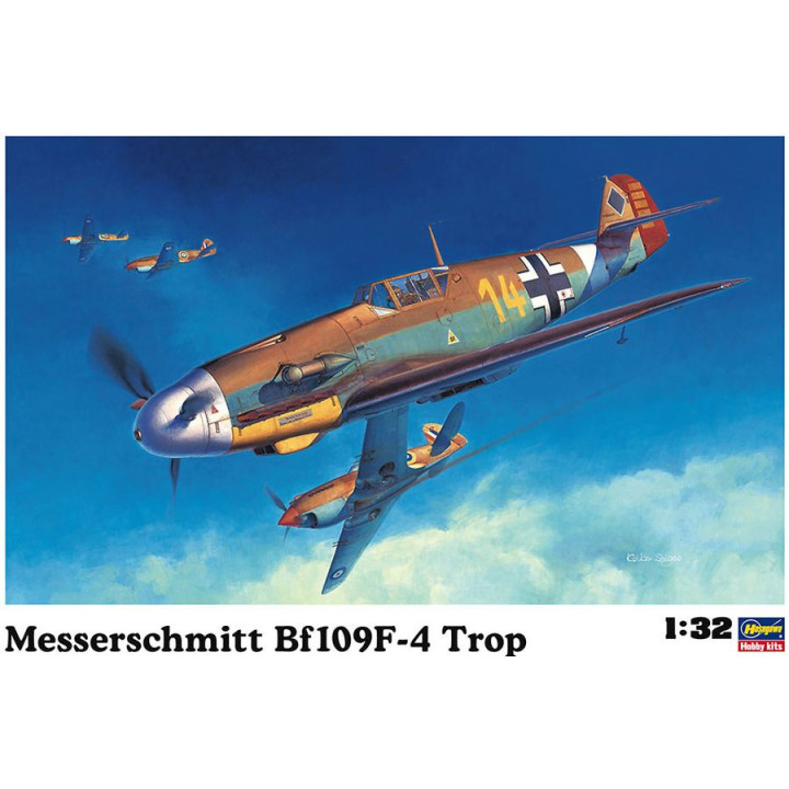 HASEGAWA 1/32 MESSERSCHMITT Bf 109F-4    Trop (HAST31)