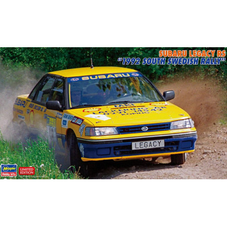 HASEGAWA 1/24 SUBARU LEGACY RS "1992     SOUTH SWEDISH RALLY" (20602)
