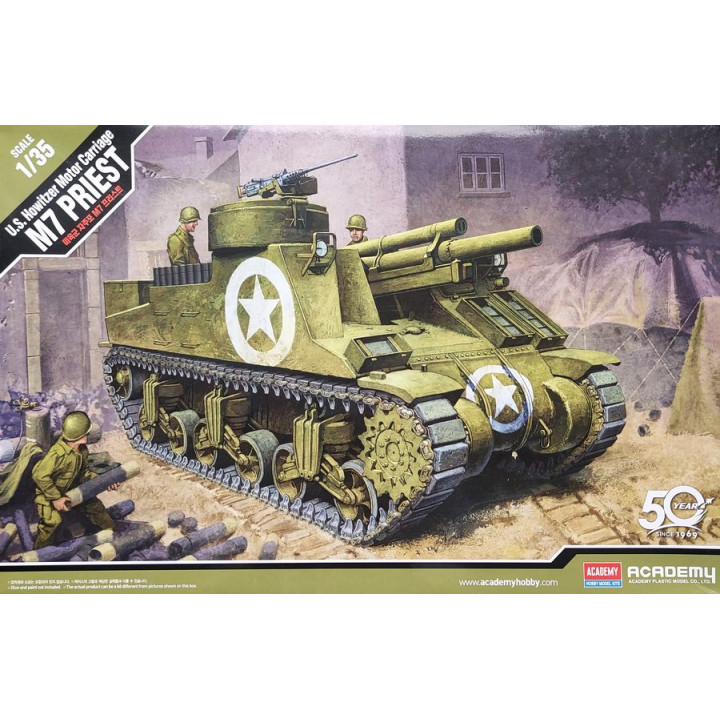 ACADEMY 1/35 M7 105 mm SPG Priest (13210)