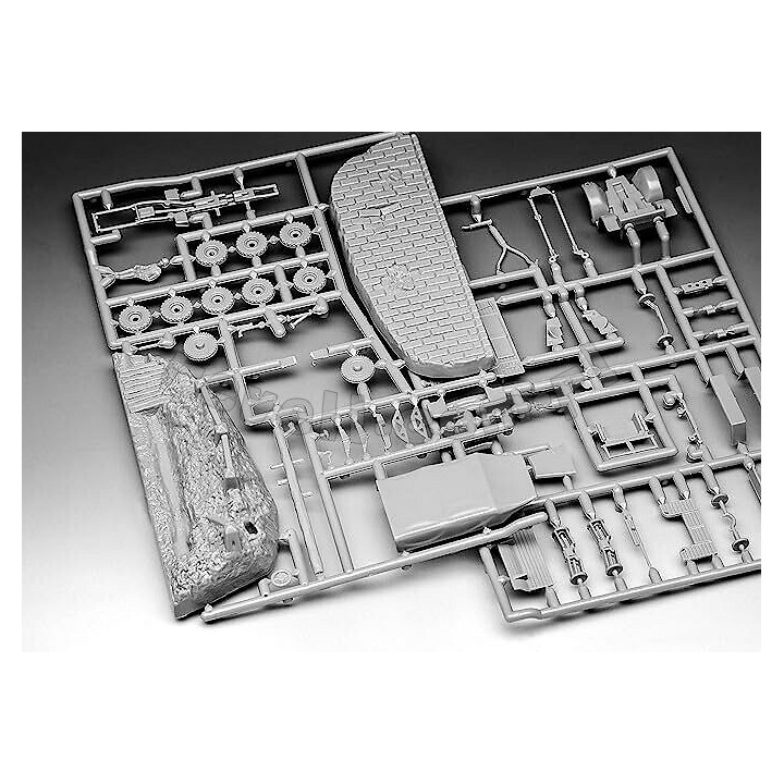 REVELL 1/76 KRUPP PROTZE KFZ 69 WITH 3,7 (03344)