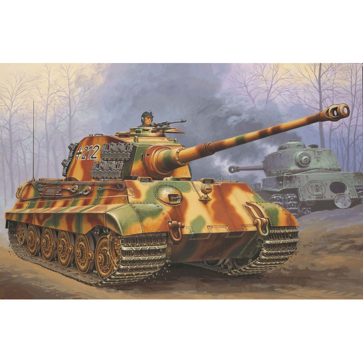 REVELL 1/72 TIGER II AUSF.B (63129)      z farbami