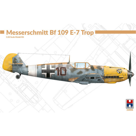 HOBBY 2000 1/32 MESSERSCHMITT BF 109 E7 (32006)