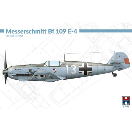 HOBBY 2000 1/32 MESSERSCHMITT BF 109 E4 (32005)