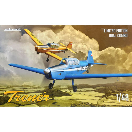 EDUARD 1/48 ZLIN Z-226T TRENER Dual      Combo Limited Edition (11152)