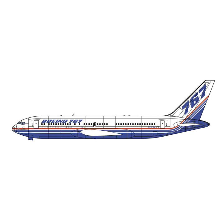 HASEGAWA 1/200 BOEING 767-200            "DEMONSTRATOR" (10853)