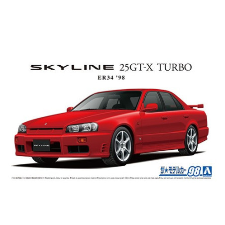 AOSHIMA 1/24 NISSAN ER34 SKYLINE 25GT-X