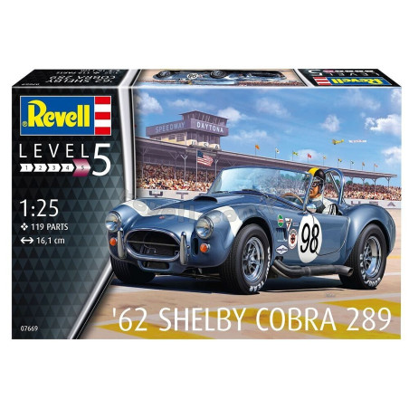 REVELL 1/25 SHELBY COBRA 289 "62 (07669)