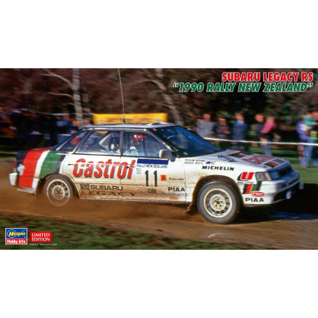 HASEGAWA 1/24 SUBARU LEGACY RS "1990     RALLY NEW ZEALAND" (20636)