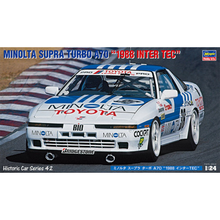 HASEGAWA 1/24 MINOLTA SUPRA TURBO A70    (HAHC4) "1988 INTER TEC"