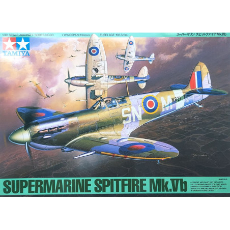 TAMIYA 1/48 SUPERMARINE SPITFIRE MK.Vb   (61033)
