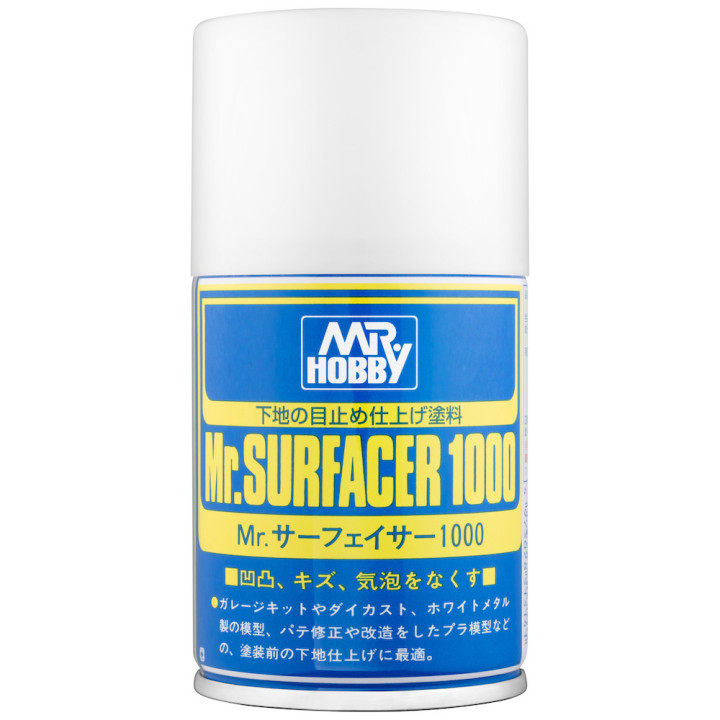 MR.HOBBY B-505 Mr.SURFACER 1000 / primer šedý 88 ml