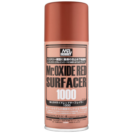 MR.HOBBY B-525 Mr.OXIDE RED SURFACER 1000 / základní nátěr na rez 170 ml
