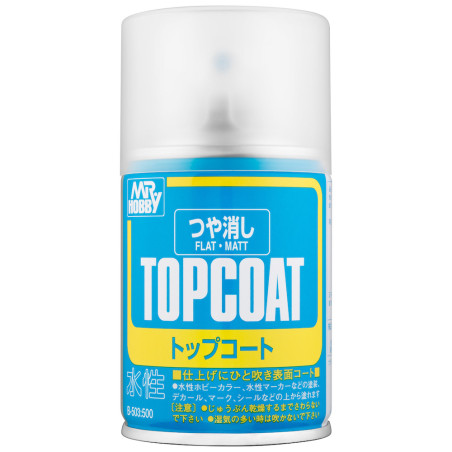 MR.HOBBY B-503 Mr.TOPCOAT FLAT / matný lak 88 ml