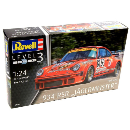 REVELL 1/24 PORSCHE 934 RSR              "JÄGERMEISTER" (07031)